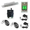 FPC-5438 One Door Access Control 1,700lbs Electric Drop Bolt Fail Safe with Visionis Wireless Receiver and Remote Kit