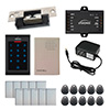 Visionis FPC-5548 One Door Access Control 2,200lbs Electric Strike Fail Safe with VIS-3002 indoor use only Keypad / Reader Standalone No Software EM Card Compatible 500 Users Kit