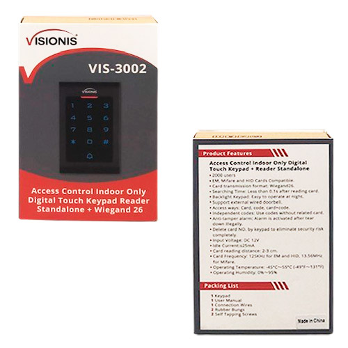 VIS-3002 Packaging