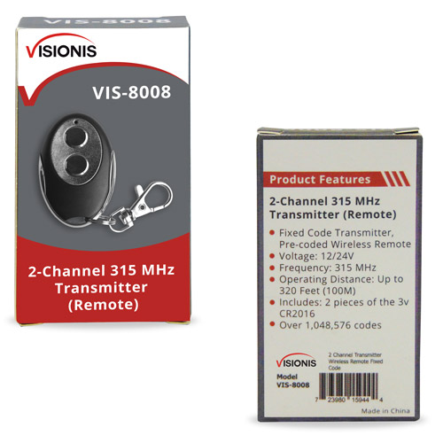 VIS-8008 Packaging