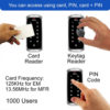 VIS-3003 Card reader, keypad, keyfob or keytag reader
