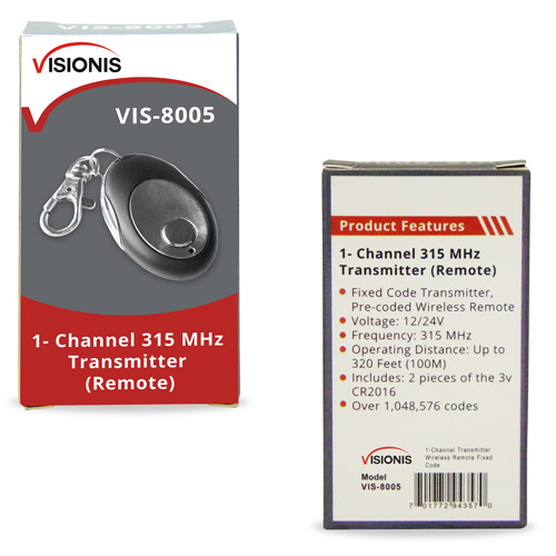 VIS-8005 Packaging