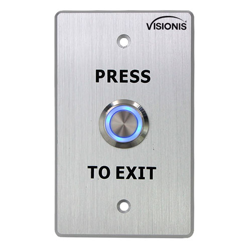 LED light Exit Button Exit Switch For Door Access Control System Door Push Exit 