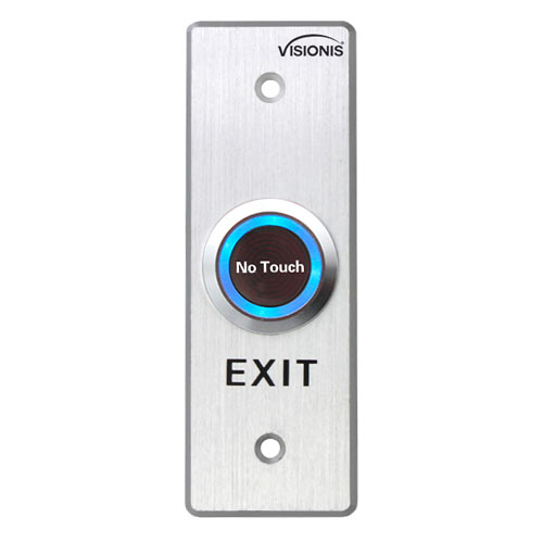 Infrared Sensor Door Release Stainless Steel Exit Button Switch For Hollow Door, 