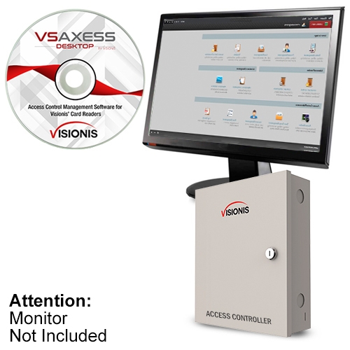 Visionis VS-AXESS-4ETL Four Door Network Access Control Panel Controller TCP/IP 