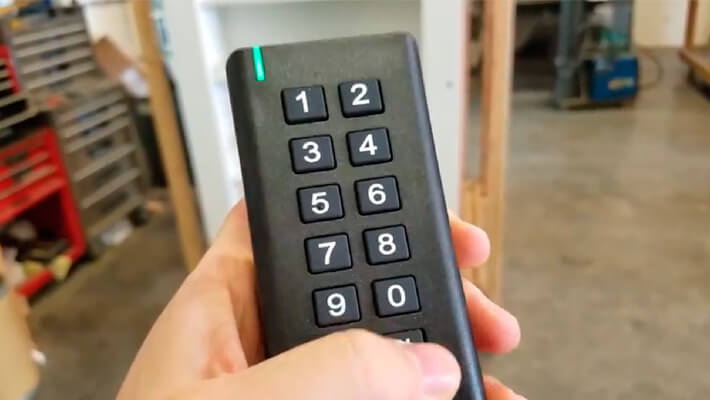 How to Install a Wireless Access Control Button for a Secret Door