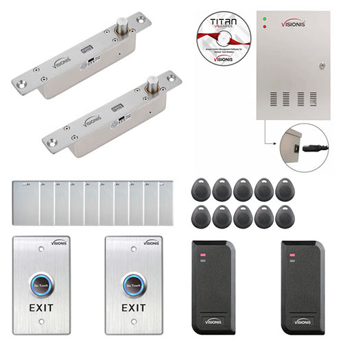 FPC-6156 Two Door Access Controller Wiegand Electric Drop Bolt Kit