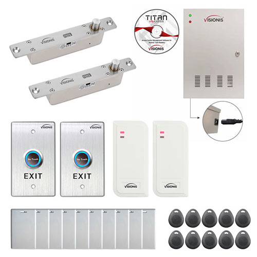 FPC-6502 Two Door Access Control Electric Drop Bolt Kit