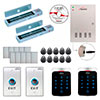 Visionis FPC-7287 Two Door Access Control for Out Swing Door Electric 600lbs Maglock Time Attendance