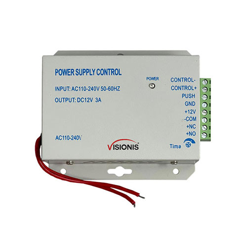 Visionis VIS-PS100 AC110-240V to DC12V 3A Power Supply For Door Access Control Intercom