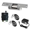 Visionis FPC-7461 One Door Access Control + Electric Strike Fail Safe Kit With Wireless Receiver + Remote Kit