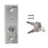 VIS-7038 – Indoor On and Off Exit Switch with Dual LED Slim Size for Door Access Control