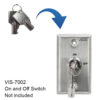 VIS-7002-SK – Spare Key for VIS-7002 On and Off Switch