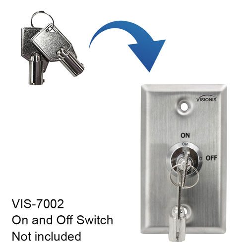 VIS-7002-SK – Spare Key for VIS-7002 On and Off Switch