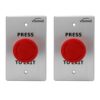 FPC-7581 – 2 Pack Request to Push to Exit Button for Door Access Control