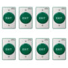 FPC-7594 – 8 Pack Indoor Big Round Green Handicap Request to Push to Exit Button
