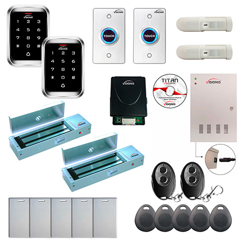 FPC-7971 Two Doors Professional Access Control Electric Lock for Outswinging Door 1200lb