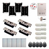 4 Door Professional Access Control Electric Strike Fail Safe / Fail Secure Time Attendance TCP/IP Wiegand Controller FPC-7996