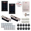 Two Doors Access Control Electric Strike Fail Safe and Fail Secure, Time Attendance TCP/IP Wiegand Controller Box FPC-8042