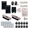 2 Doors Access Control Electric Strike Fail Safe Fail Secure, Time Attendance TCP/IP Wiegand Controller Box FPC-8044