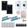 FPC-8061 Two Doors Professional Access Control for Outswing Door Electromagnetic Lock 300lbs Time Attendance