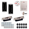 Two Doors Access Control Electric Strike Fail Safe Fail Secure Time Attendance TCP/IP Wiegand Controller Box