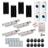 4 Doors Access Control Electric Drop Bolt Fail Secure Time Attendance TCP/IP Wiegand Controller Box