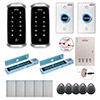 Two Doors Professional Access Control for Outswing Door Electric Lock 600lb Time Attendance