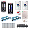 2 Door Professional Access Control for Outswing Door Electric Lock 600lb Time Attendance