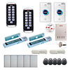 2 Door Professional Access Control for Outswing Door Electric Lock 300lb Time Attendance