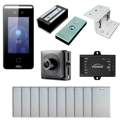 FPC-8880 Two Indoor + IP65 Outdoor Access Control Face Recognition + Time and Attendance