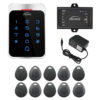 FPC-8911 Access Control Weatherproof Keypad + Reader, Power Supply, Pack Of 10 Proximity Key Tags
