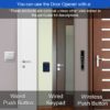 VIS-440B-SLIM-BL - automatic door closer with remote