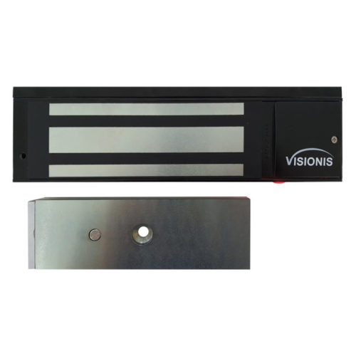 VIS-ML1200LED-BL Black 1200lb Indoor Electric Lock with LED Sensor