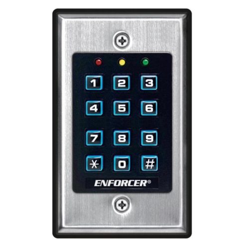 Seco-Larm SK-1011-SDQ Access Control Keypad, 1,000 Users, 1 relay output (Indoor)