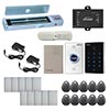 One Door Access Control Electromagnetic Lock + WIFI Outdoor Keypad + PIR FPC-9091