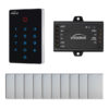 Access Control Weatherproof WIFI Keypad/Reader Standalone and Wiegand + Pack of 10 Proximity Cards FPC-9106