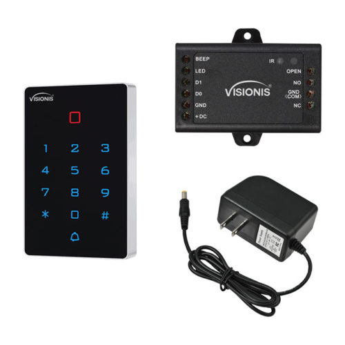 Access Control Weatherproof WIFI Keypad/Reader Standalone and Wiegand + power supply FPC-9107