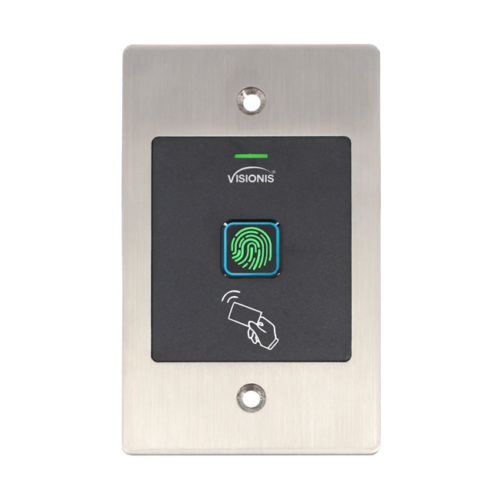 Indoor + Outdoor Rated IP66 Metal Access Control Standalone + Wiegand 26 Biometric Fingerprint
