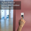 Indoor + Outdoor Rated IP66 Biometric Fingerprint + Reader