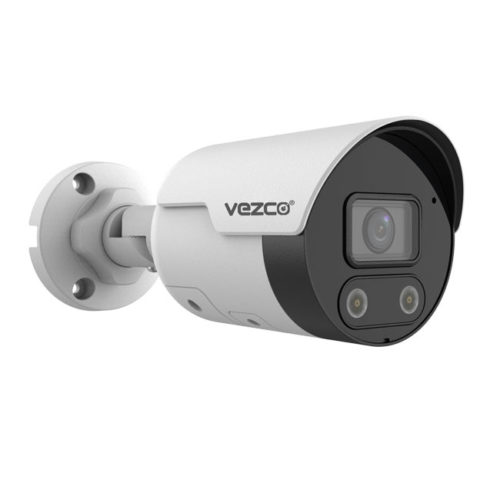 Vezco VZ-IP-BCOLOR5M28 - 5MP HD Intelligent Light and Audible Warning Fixed Bullet Network Camera