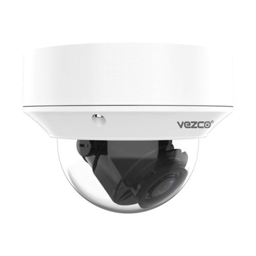 Vezco VZ-IP-BSLH5050VF - 5MP LightHunter Deep Learning Vandal-resistant Dome Network Camera