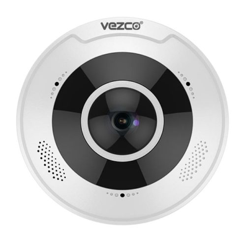 Vezco VZ-IP-5M360 - 5MP Fisheye Fixed Dome Network Camera
