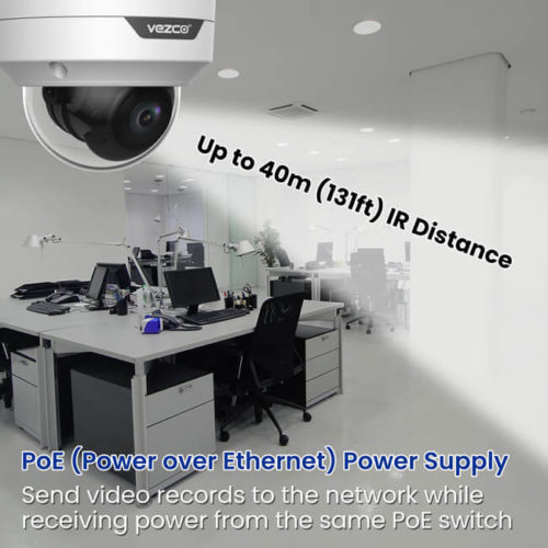 VZ-IP-D5230MZVF - 5MP HD IR VF Dome Network Camera