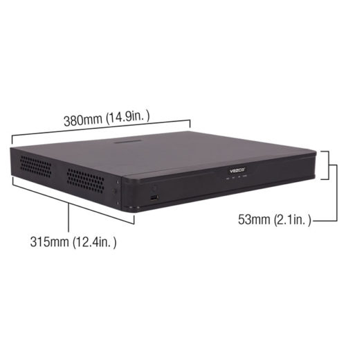 VZ-NVR-E161080-P 16-channel Network Video Recorder
