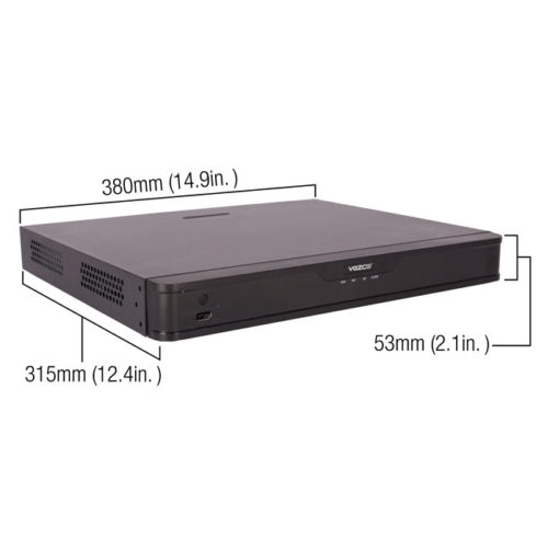 VZ-NVR-E81080-P 8-channel Network Video Recorder