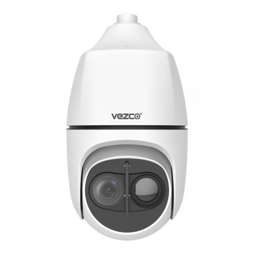 Vezco VZ-IP-THERPTZ150 - 4MP Thermal & Optical Dual-spectrum Starlight Intelligent PTZ Dome Camera