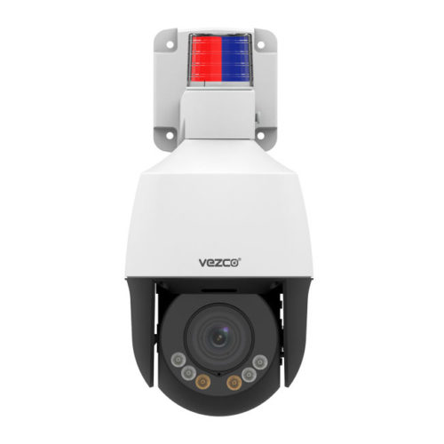 VZ-PTZ-5M4XMINI 5MP LightHunter Active Deterrence Mini PTZ Camera