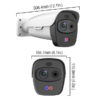 Vezco VZ-IP-THERB4M - 4MP Dual-spectrum Thermal Bullet Network Camera