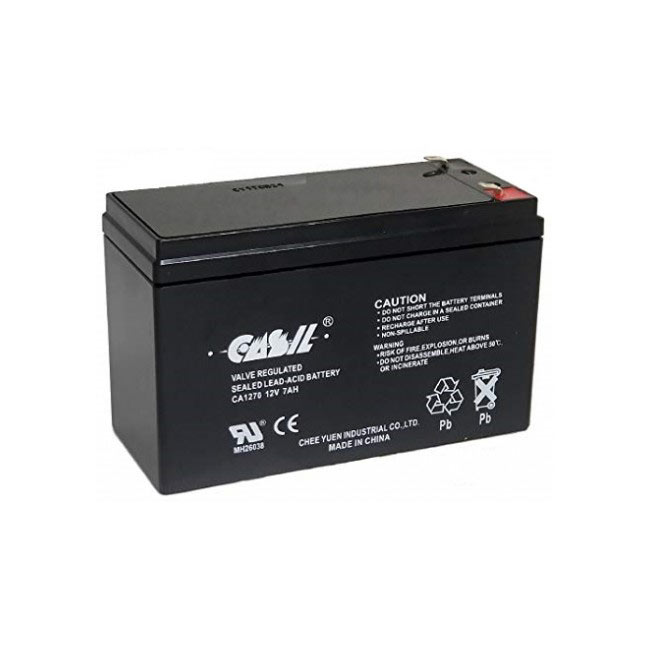 Casil AD-712BNP - Sealed Battery 12V 7A, battery backup only for DLX access  control panels - FPC Security